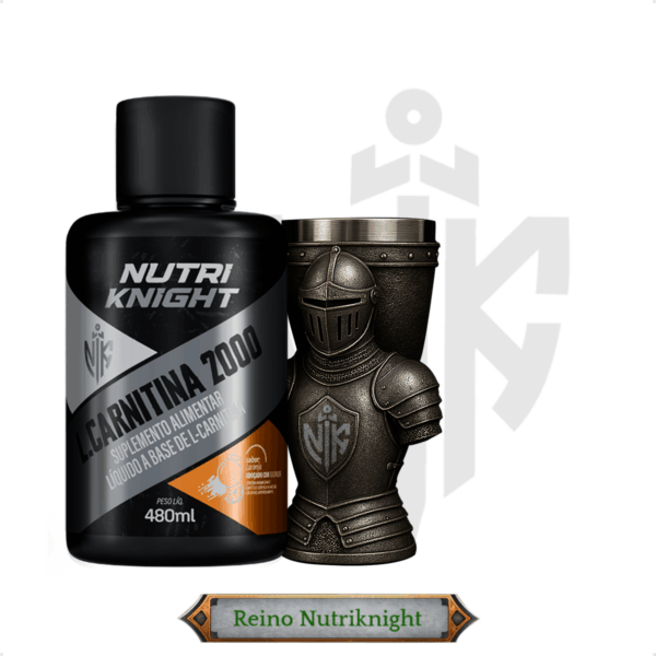 L-Carnitina 2000 480ml - Laranja Nutriknight - Imagem 4