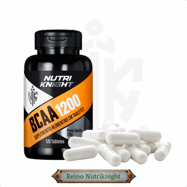 Kit 5 BCAA 1200 - 120 Tabletes Nutriknight - Imagem 4