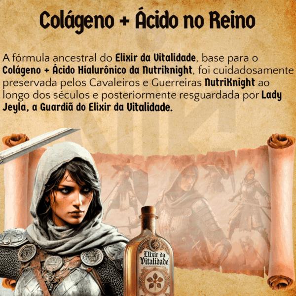 Colágeno + Ácido Hialurônico 300g - Limonada Suíça Nutriknight - Imagem 5