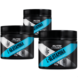 Kit 3 L-Glutamina 150g Nutriknight