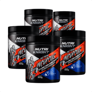 Kit 5 Pré-Treino 300g - Blueberry Nutriknight
