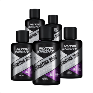 Kit 5 L-Carnitina 2000 - Açaí com Guaraná Nutriknight