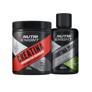 Kit Creatina 300g + L-Carnitina 2000 - Limonada Suíça Nutriknight