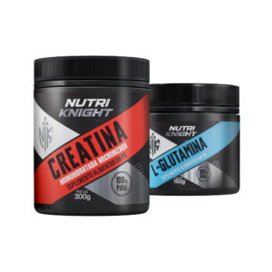 Kit Creatina 300g + L-Glutamina 150g Nutriknight