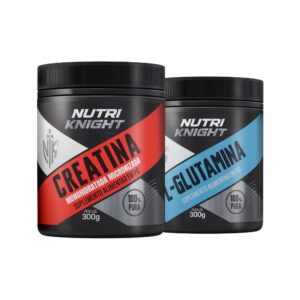 Kit Creatina 300g + L-Glutamina 300g Nutriknight