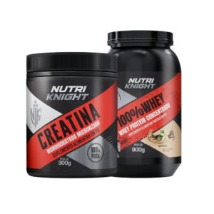 Kit Creatina 300g + Whey Protein 900g - Baunilha Nutriknight