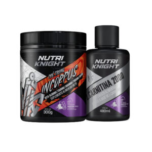 Kit Pré-Treino 300g - Açaí com Guaraná + L-Carnitina 2000 - Açaí com Guaraná Nutriknight