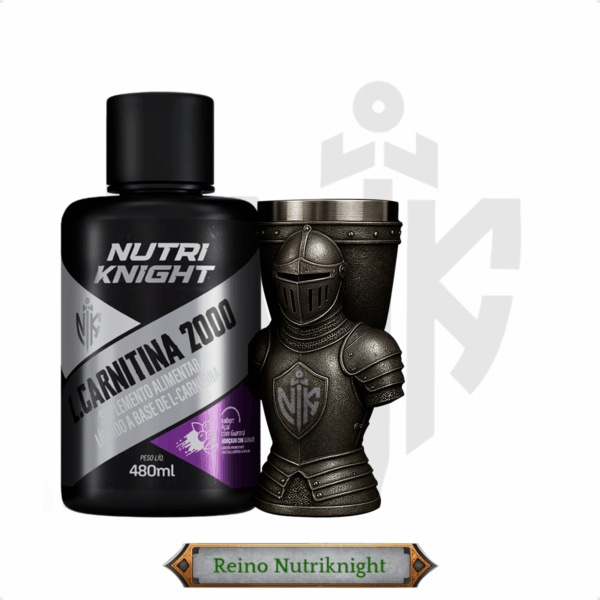 Kit 3 L-Carnitina 2000 - Açaí com Guaraná Nutriknight - Imagem 4