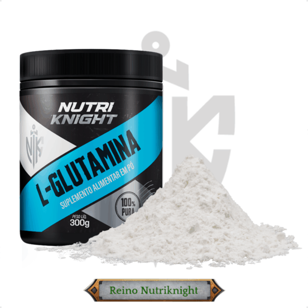 Kit 3 L-Glutamina 300g Nutriknight - Imagem 4