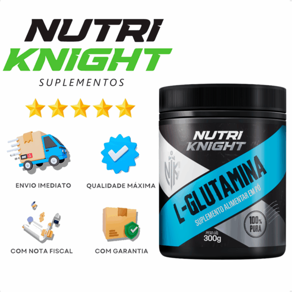 L-Glutamina 150g Nutriknight - Imagem 10
