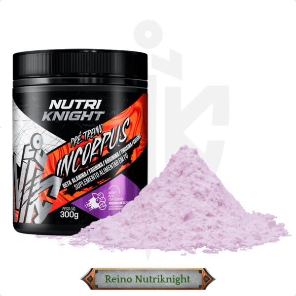Kit 5 Pré-Treino 300g - Açaí com Guaraná Nutriknight - Imagem 4