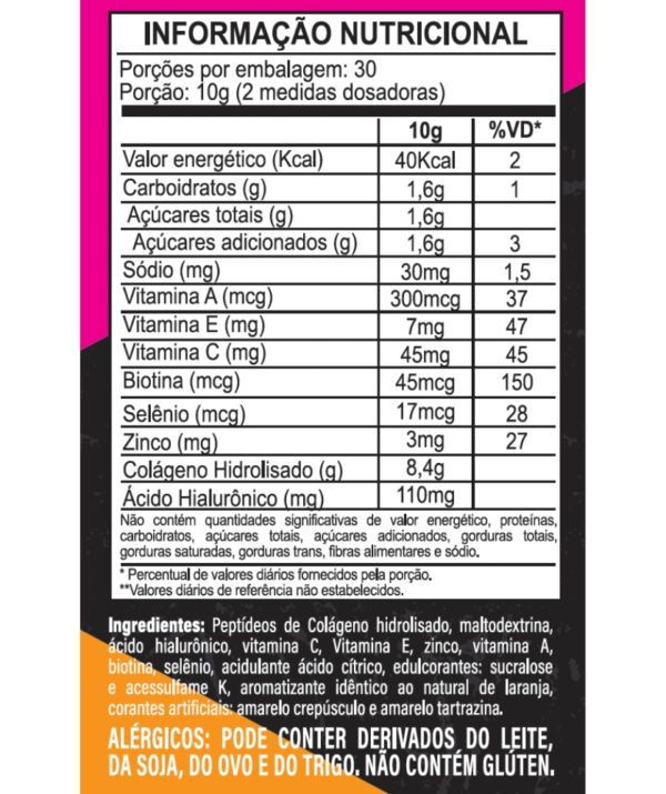 Kit 100% Whey Protein Concentrado 900g - Chocolate + Colágeno + Ácido Hialurônico - Laranja Nutriknight - Imagem 3