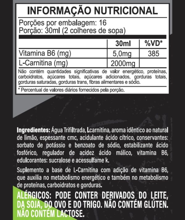 Kit Creatina 300g + L-Carnitina 2000 - Limonada Suíça Nutriknight - Imagem 3